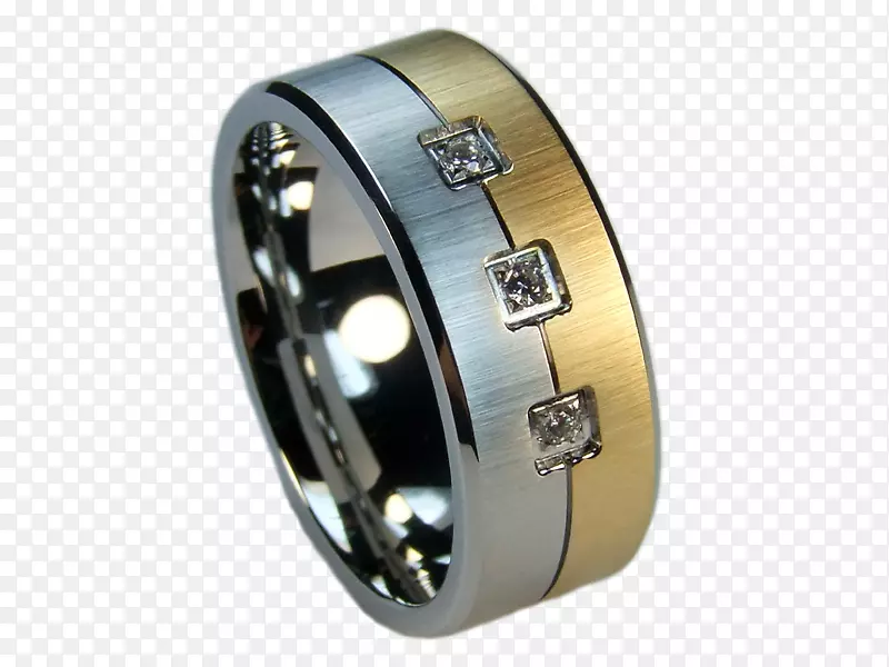 结婚戒指银订婚戒指