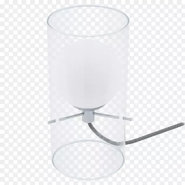 灯具-台灯-玻璃桌