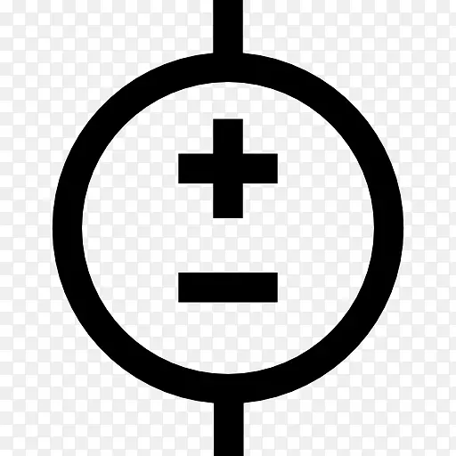 计算机图标电流电子电路直流符号