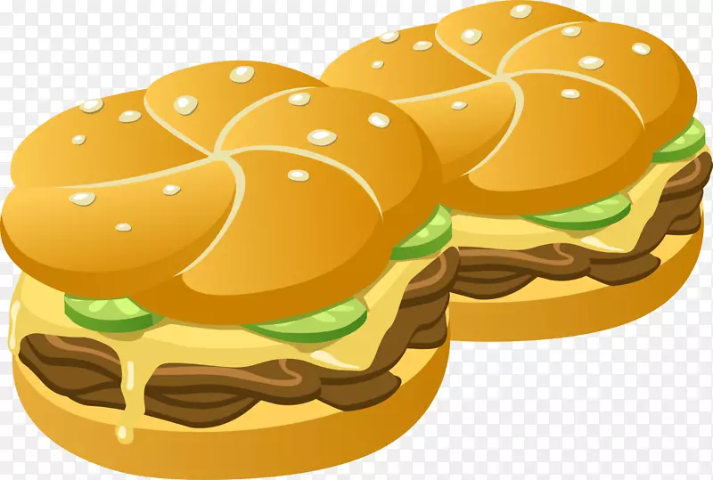 汉堡素食汉堡芝士汉堡鸡肉三明治麦当劳巨无霸汉堡牛肉