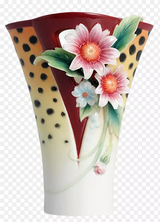 花瓶陶瓷夹艺术花瓶