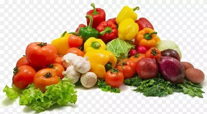 素食料理蔬菜水果甜椒-蔬菜