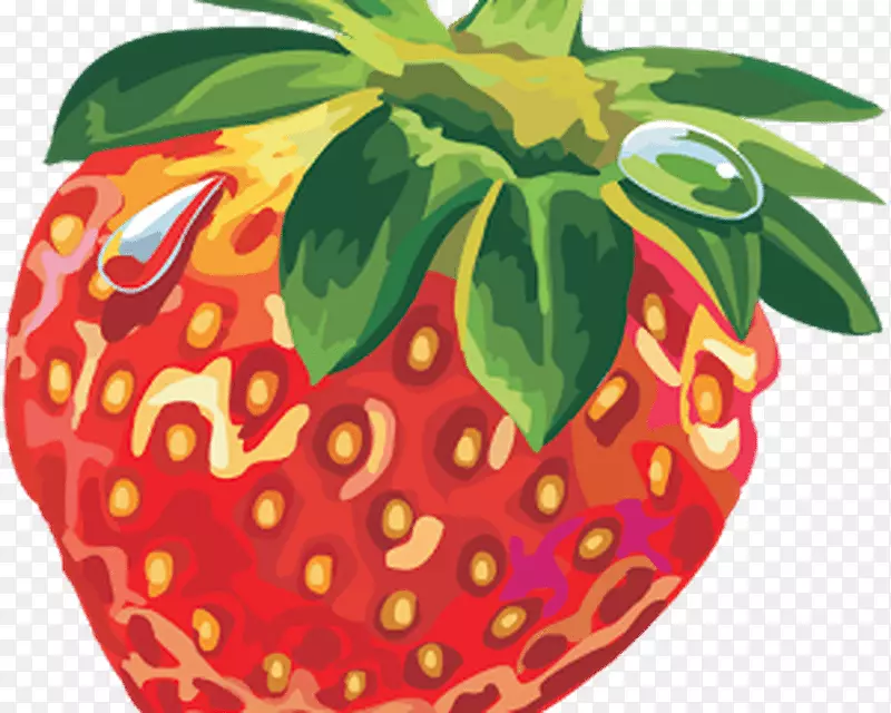 草莓派食物水果麝香草莓