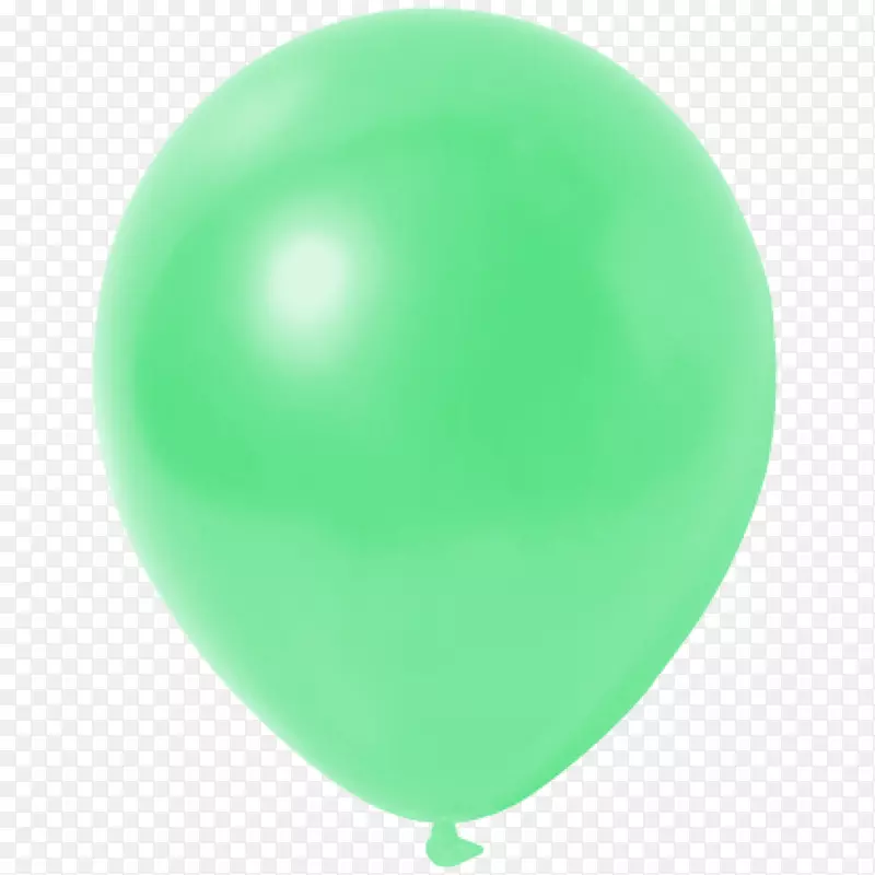 玩具气球彩色绿气球