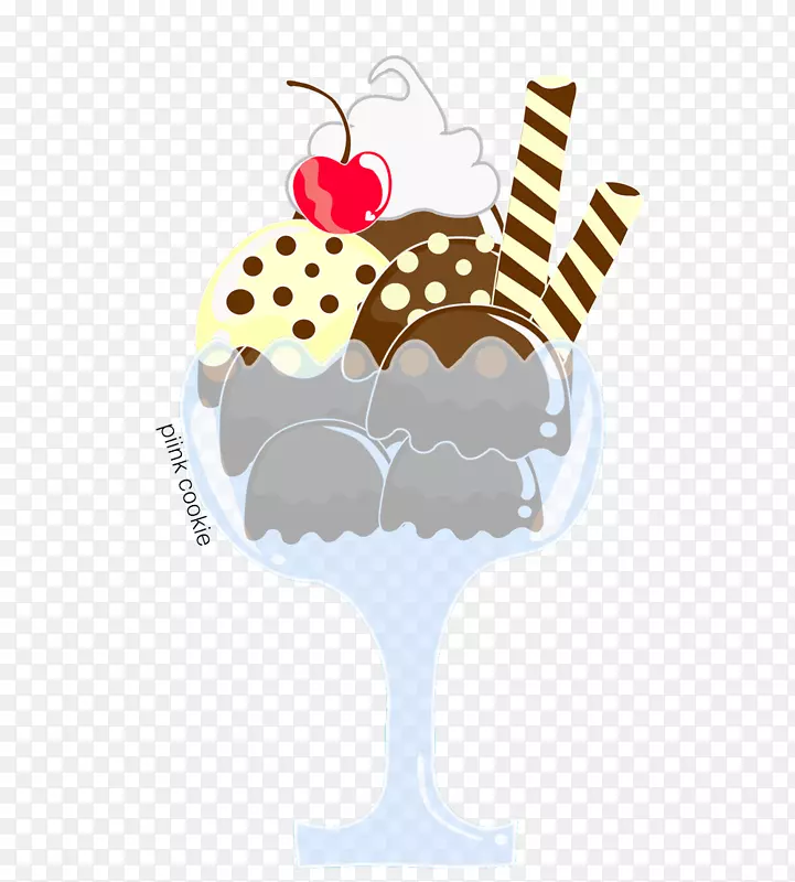 冰淇淋锥水果夹艺术-高粱