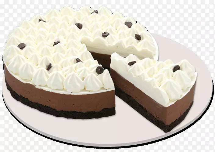 红丝带巧克力摩丝巧克力蛋糕冰淇淋蛋糕-平底锅蛋糕