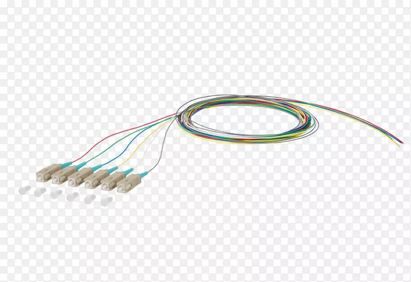 网络电缆光纤连接器玻璃纤维多模光纤端口孔