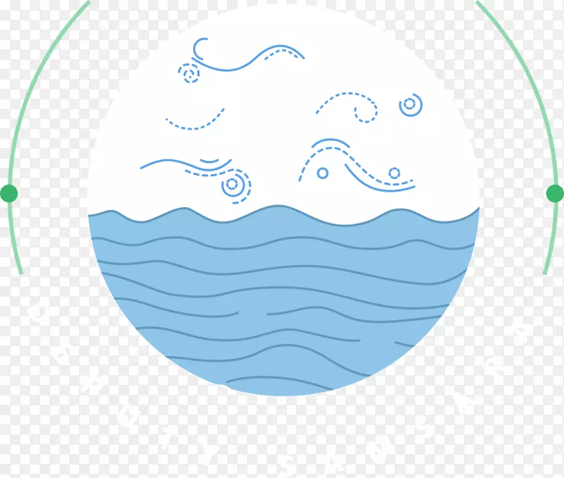 海洋标志水-水