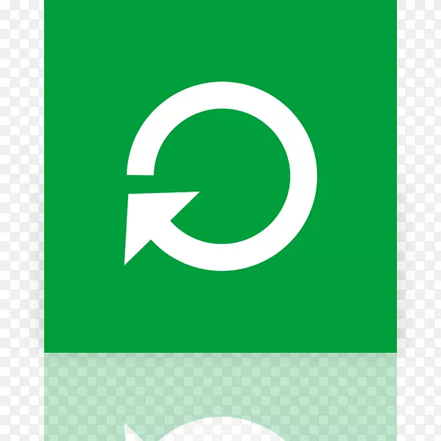 电脑图标地铁镜绿色用户界面-地铁