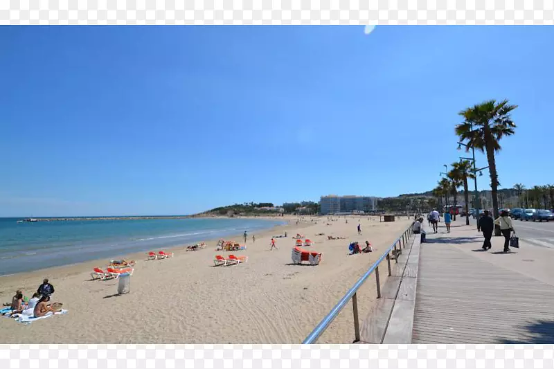 海滩Salouplaya la Pineda Tarragona酒店-海滩