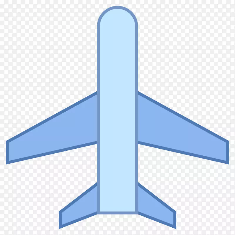 飞机机场机翼电脑图标起飞-飞机