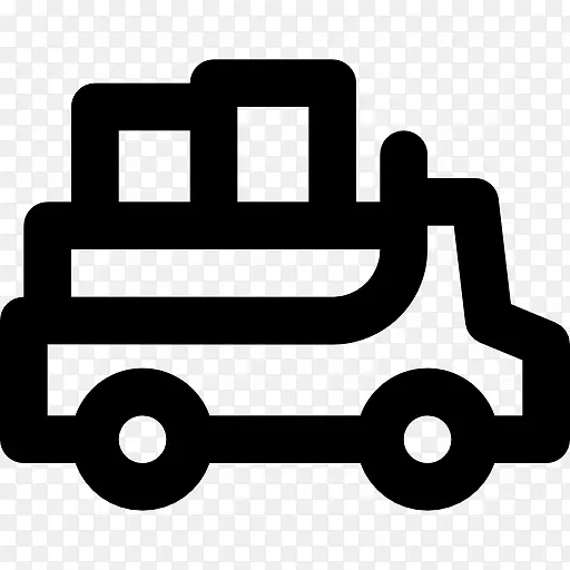 电脑图标品牌剪贴画送货车