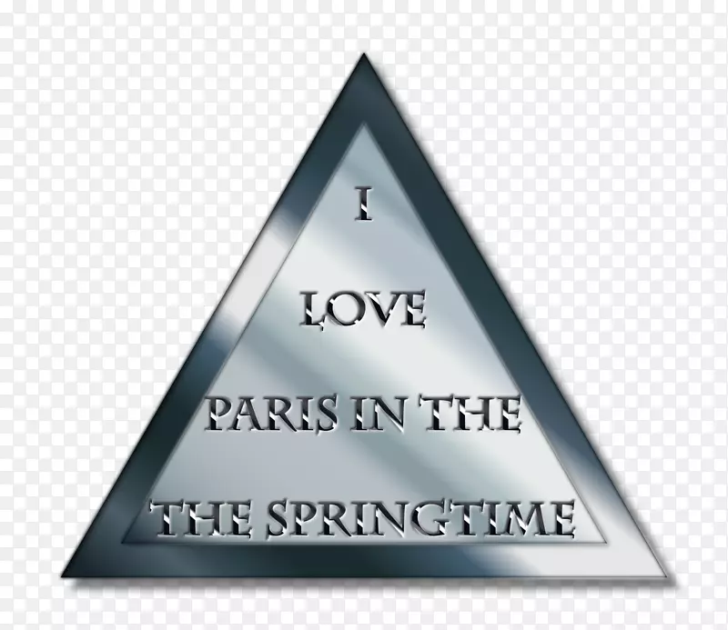 我喜欢春天的巴黎艺术剪贴画-巴黎插画