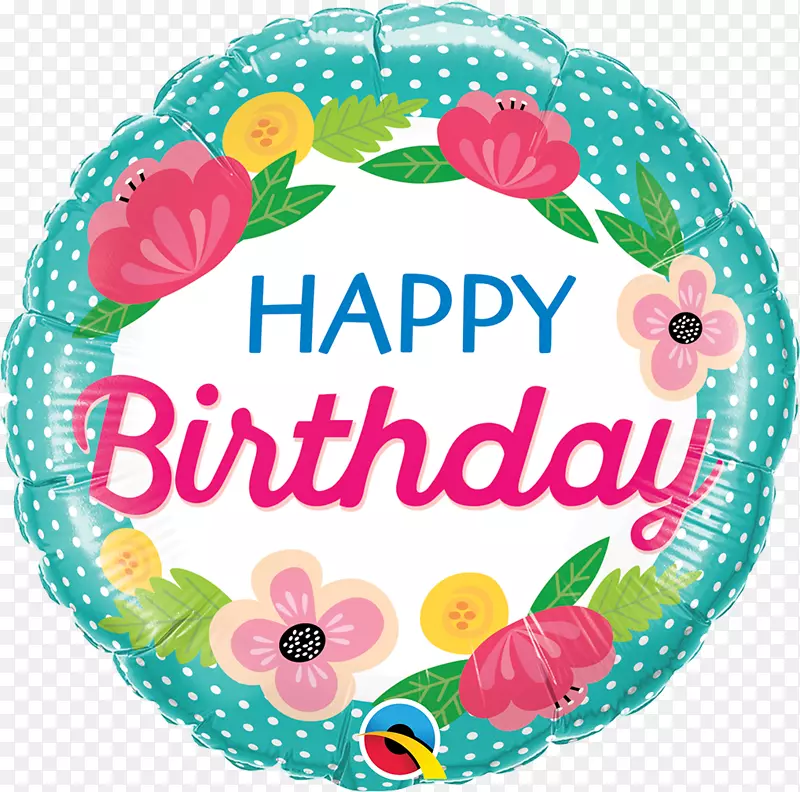 生日蛋糕气球祝你生日快乐-气球