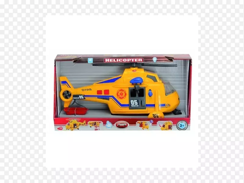 直升机模型汽车轻装玩具Simba Dickie集团-直升机