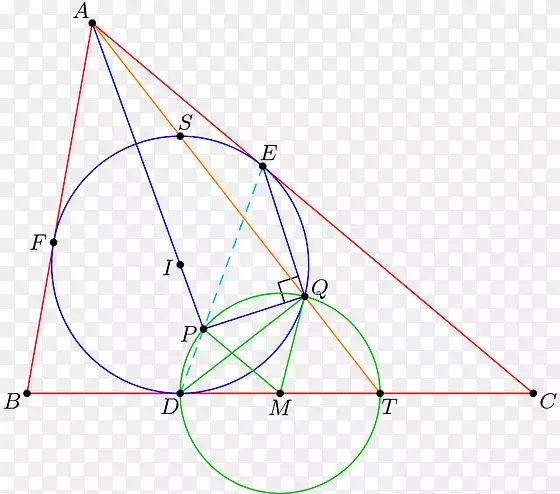 点三角形几何数学-几何
