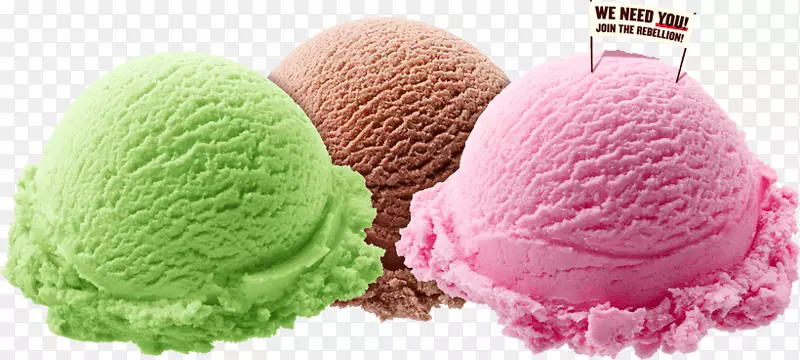 那不勒斯冰淇淋锥巧克力冰淇淋壁冰淇淋