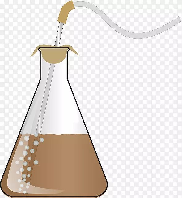 实验室烧瓶化学反应Erlenmeyer瓶容量瓶科学