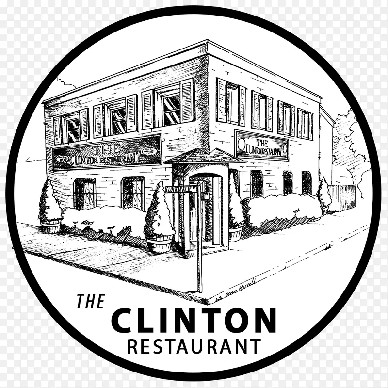 克林顿都市素描师餐厅素描-克林顿