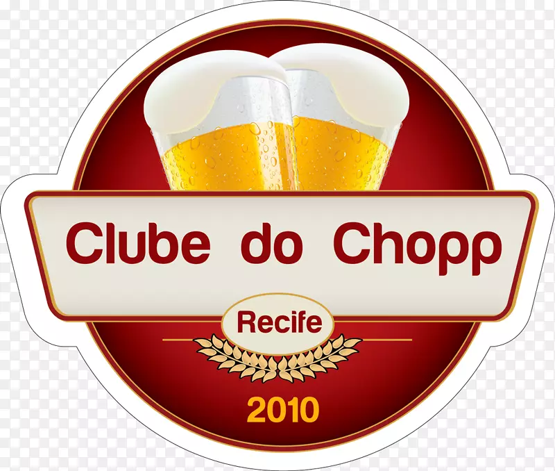 鲜啤酒徽标天使俱乐部-切普