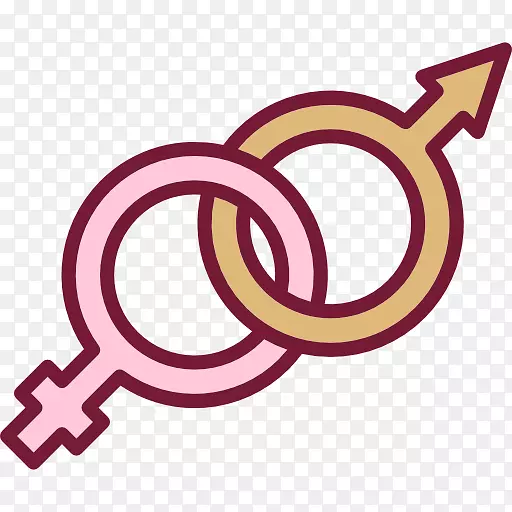 性别符号计算机图标封装后记剪辑艺术.性别符号