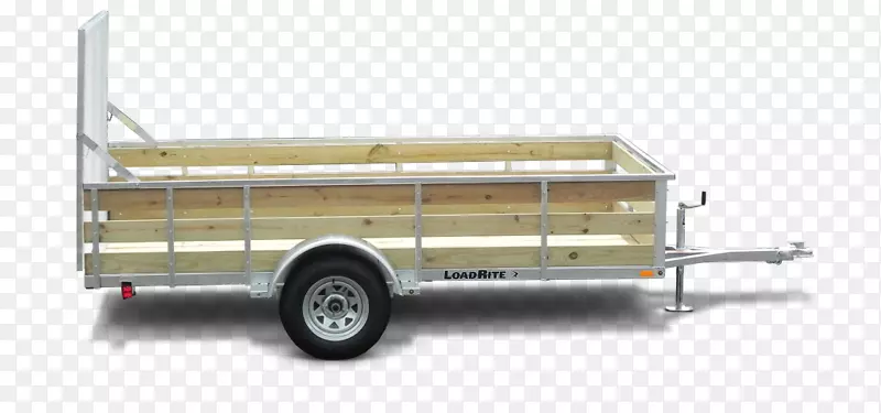 拖车木卡车床身零件框架.木材