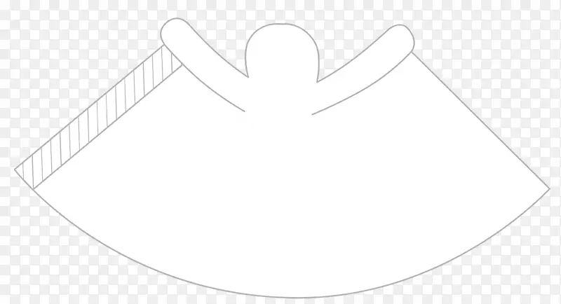 纸头饰白线艺术字体纸树