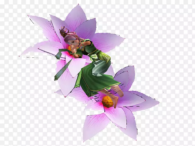 切花花瓣开花植物-3D怪物