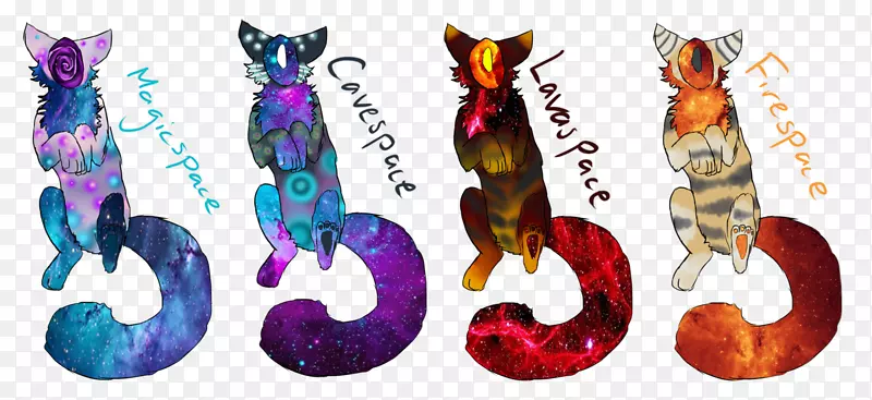 猫红熊猫画艺术大熊猫-太空猫
