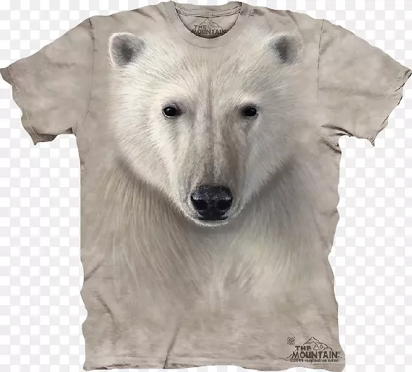 北极熊t恤服装-北极熊