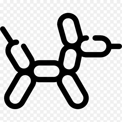 狗玩具气球电脑图标剪辑艺术狗