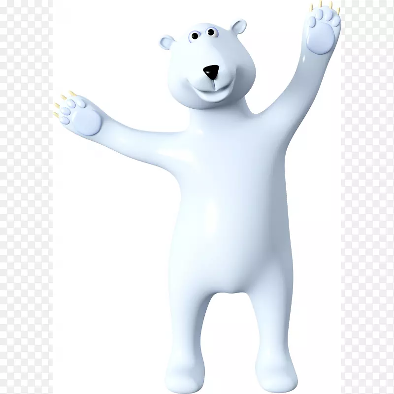北极熊贴纸-北极熊