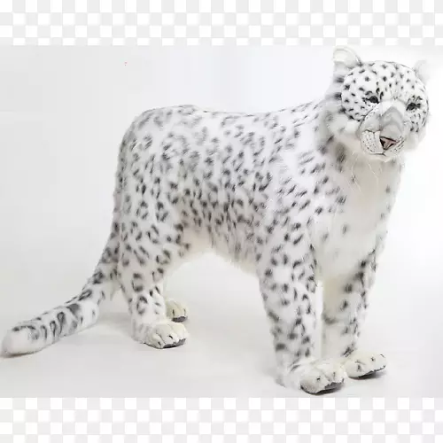 雪豹虎毛绒玩具和可爱玩具-豹