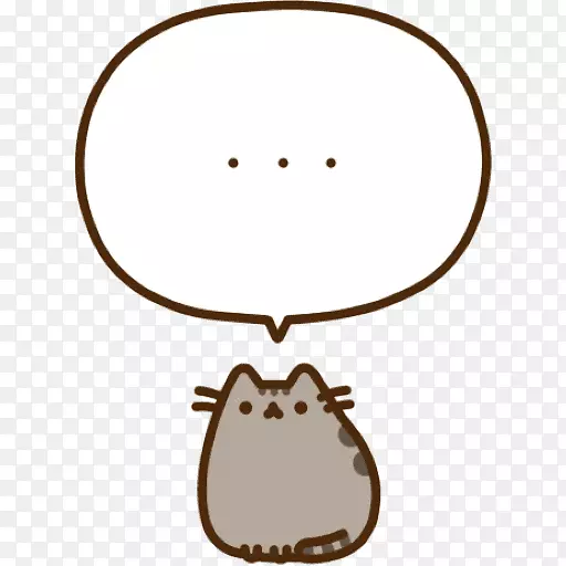 釜山电报表情符号认为猫表情符号