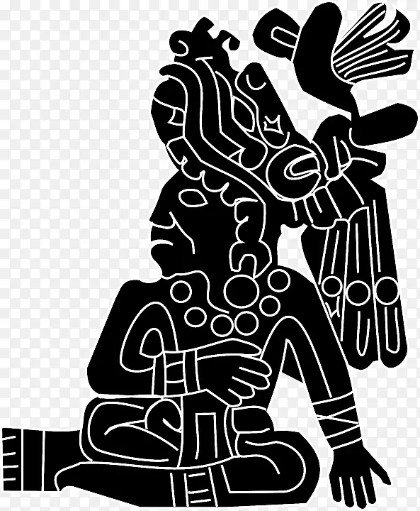 玛雅文明墨西哥美食Teotihuacan玛雅人剪贴画-墨西哥背景