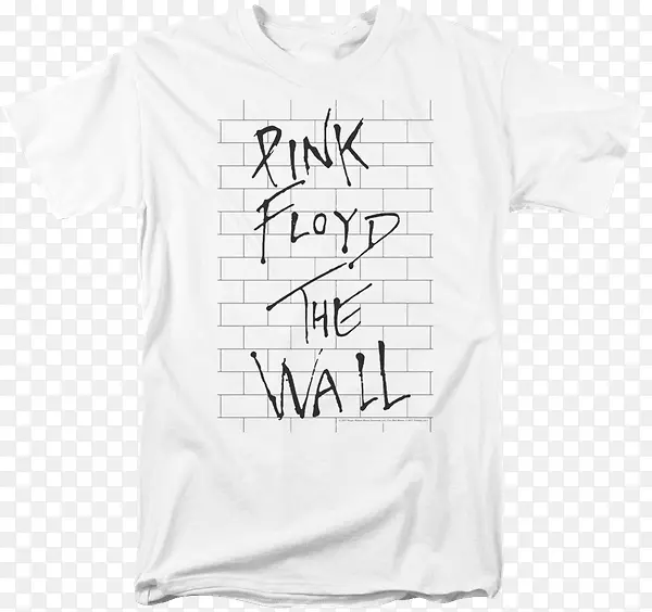 墙面上的另一块砖(第二部分)粉红色的弗洛伊德，墙上的另一块砖，第一部分-t恤。