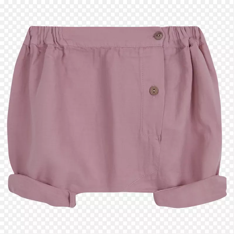 裙子粉红色m短裤rtv粉红色-火烈鸟宝宝