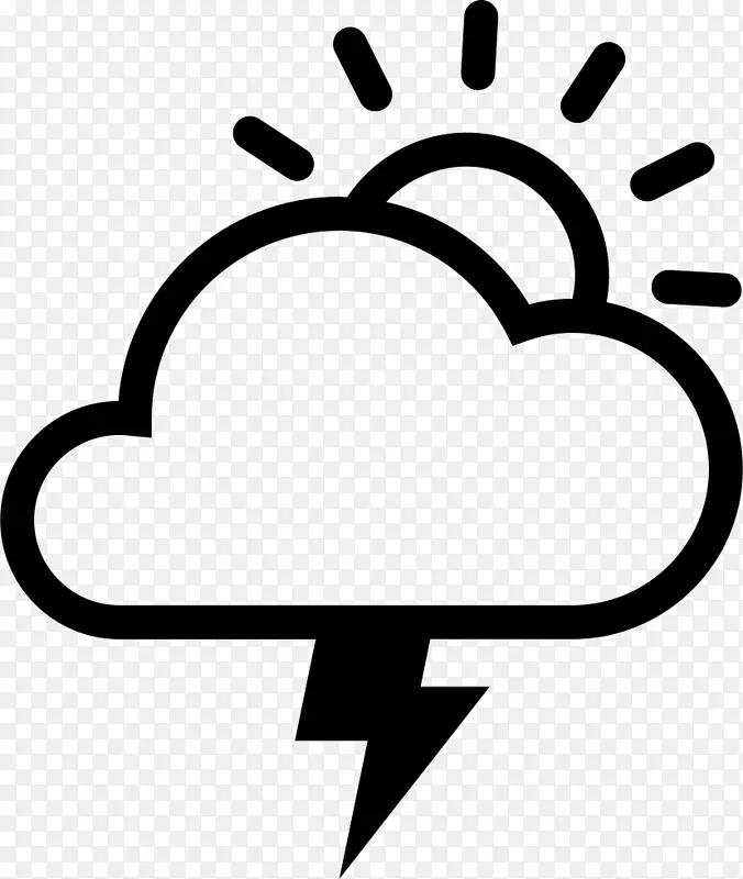 电脑图标，雨，阳光，云，剪辑，艺术-雨