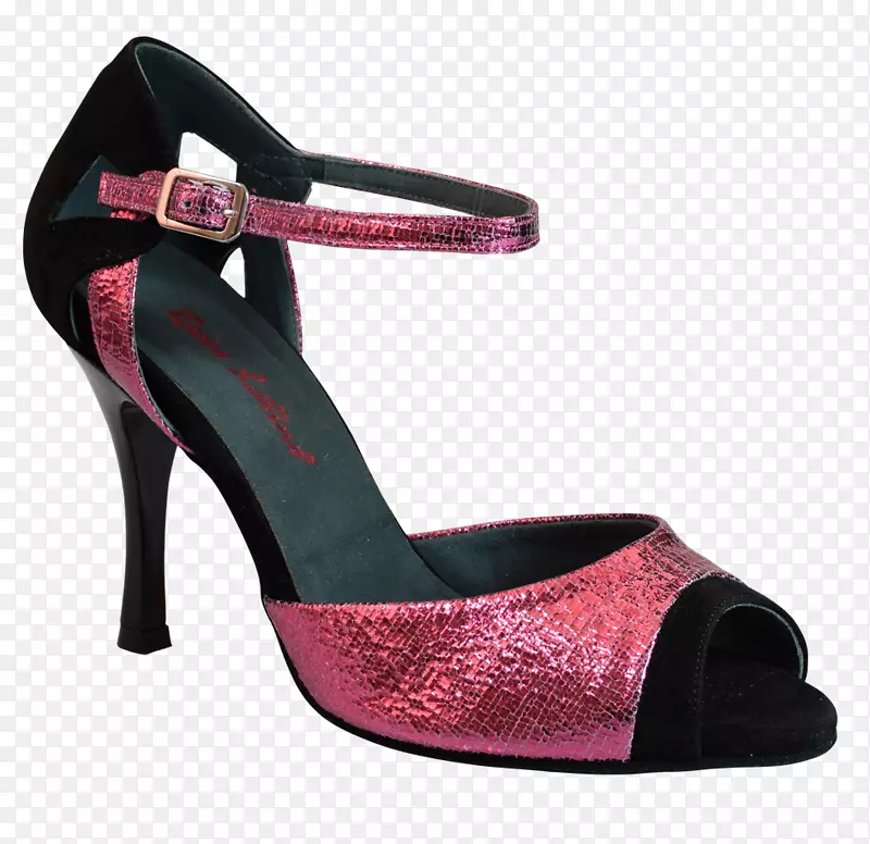 鞋跟粉红色m凉鞋rtv粉红色凉鞋