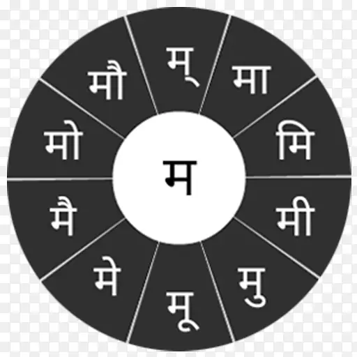 Swarachakra印地语计算机图标Marathi-Marathi