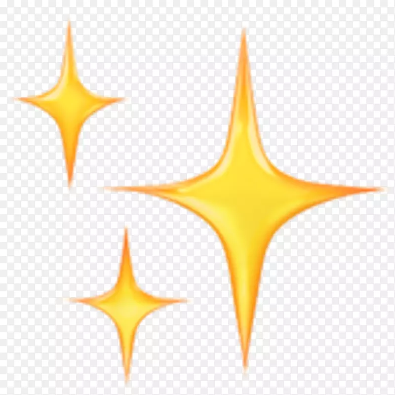 Emojipedia贴纸iphone短信-火花表情符号