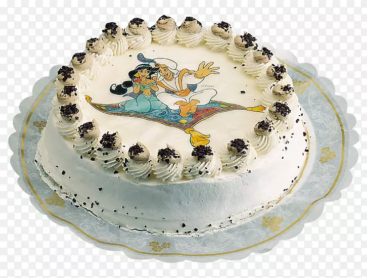 奶油派蛋糕装饰皇家糖霜蛋糕
