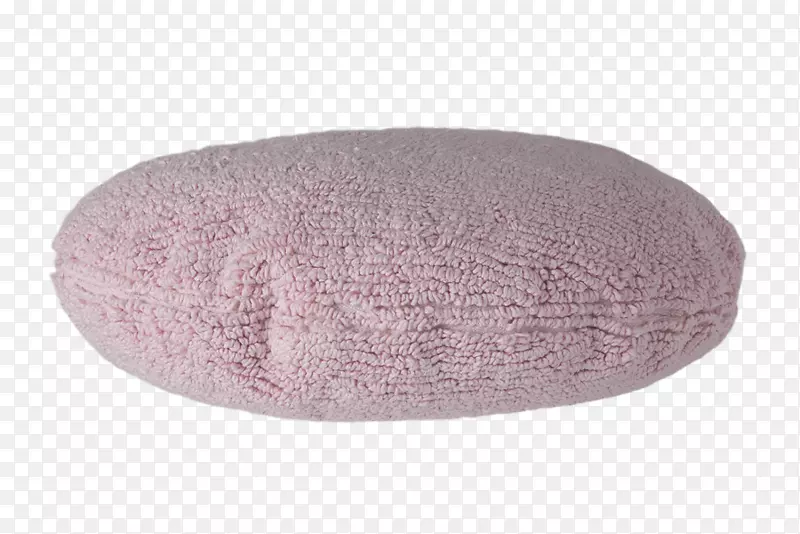 垫子粉红色抛枕头灰色枕头