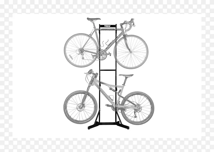 自行车托架自行车停放架-自行车组-自行车