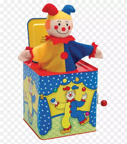 盒子里的千斤顶，小丑，孩子，盒子里的千斤顶