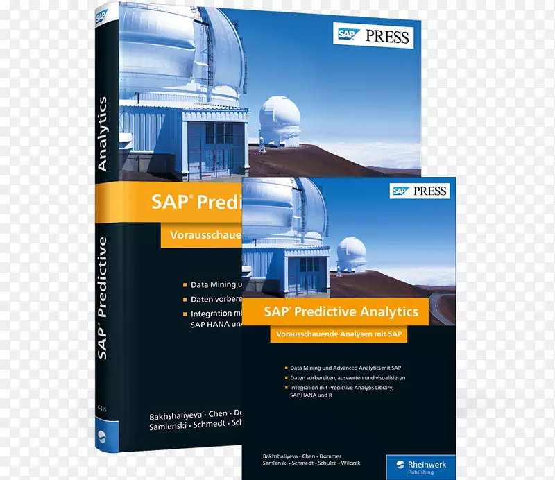 SAP预测分析：Volausschauende分析提示。SAP Hana，PAL，r和Lumira sap预测分析：综合指南BusinessObjects sap se-book