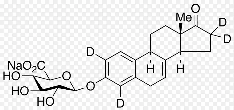 咖啡酸葡萄糖苷甾体-硫酸钠