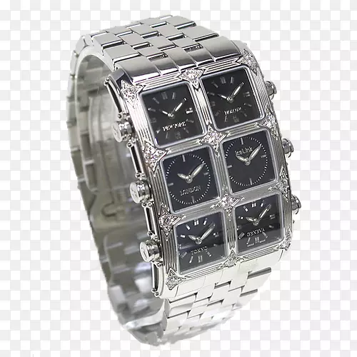 表带钻石表带手表