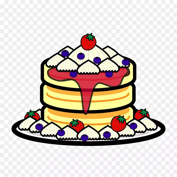 薄饼蛋糕圣诞蛋糕夹艺术蛋糕
