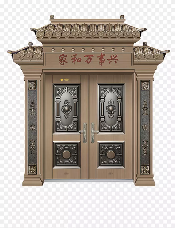 建筑材料古典建筑门钢门